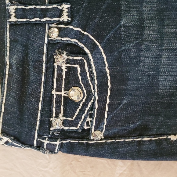 L.A. IDOL Women's Jean Shorts Sz 11 - Picture 7 of 7